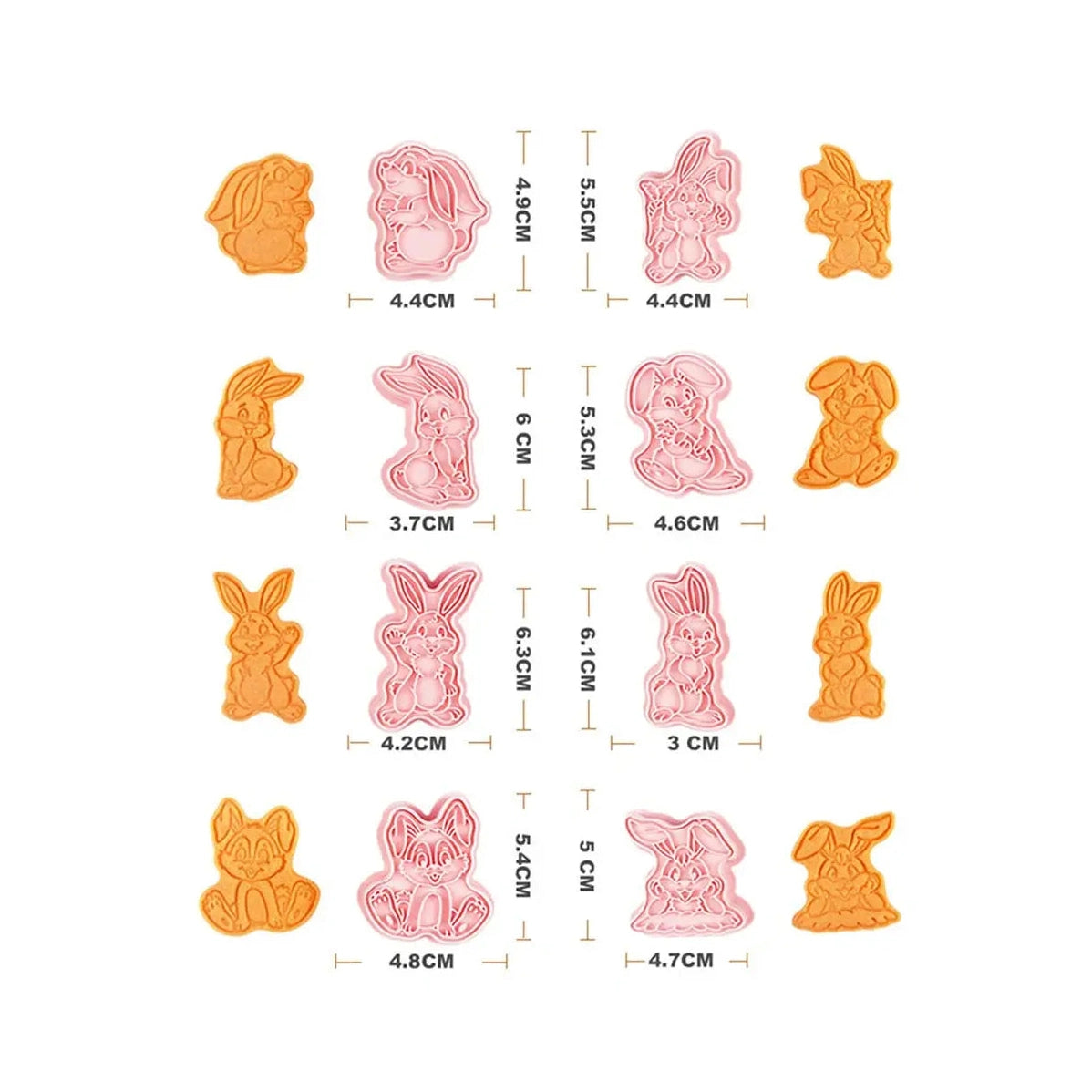 3D Corgi Cartoon Plastic Mould Set-Furever Adorable