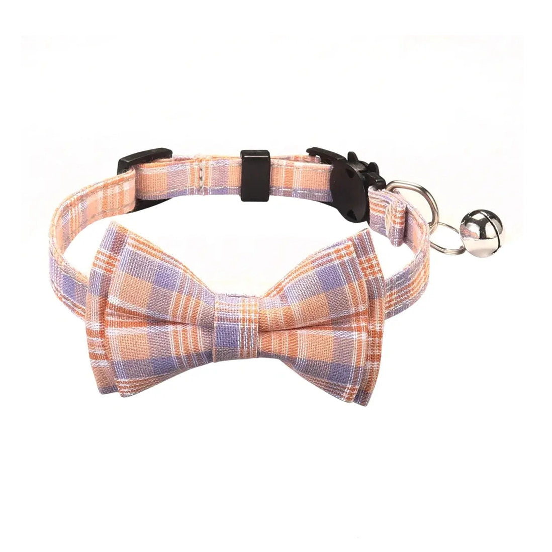 Adjustable Bow Tie with Sash Small Bell for Cats-Furever Adorable