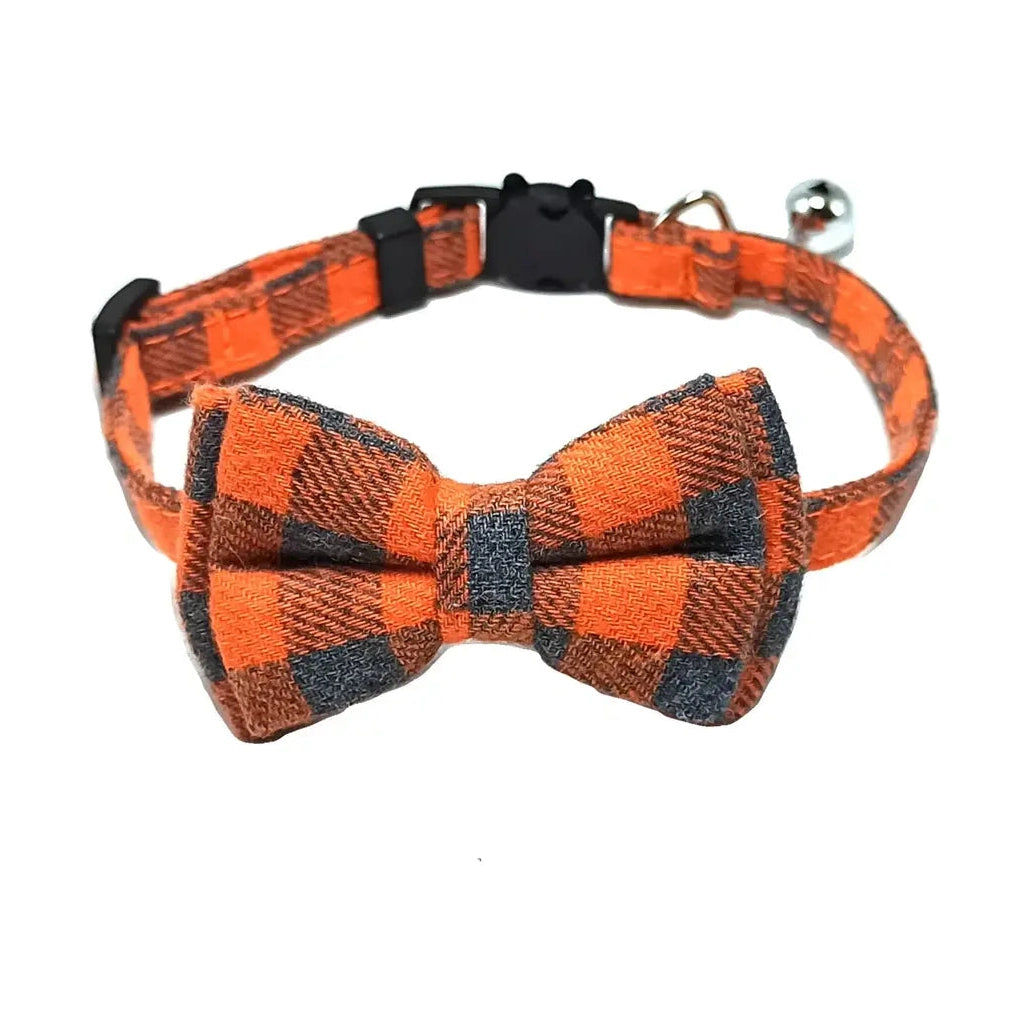 Adjustable Bow Tie with Sash Small Bell for Cats-Furever Adorable