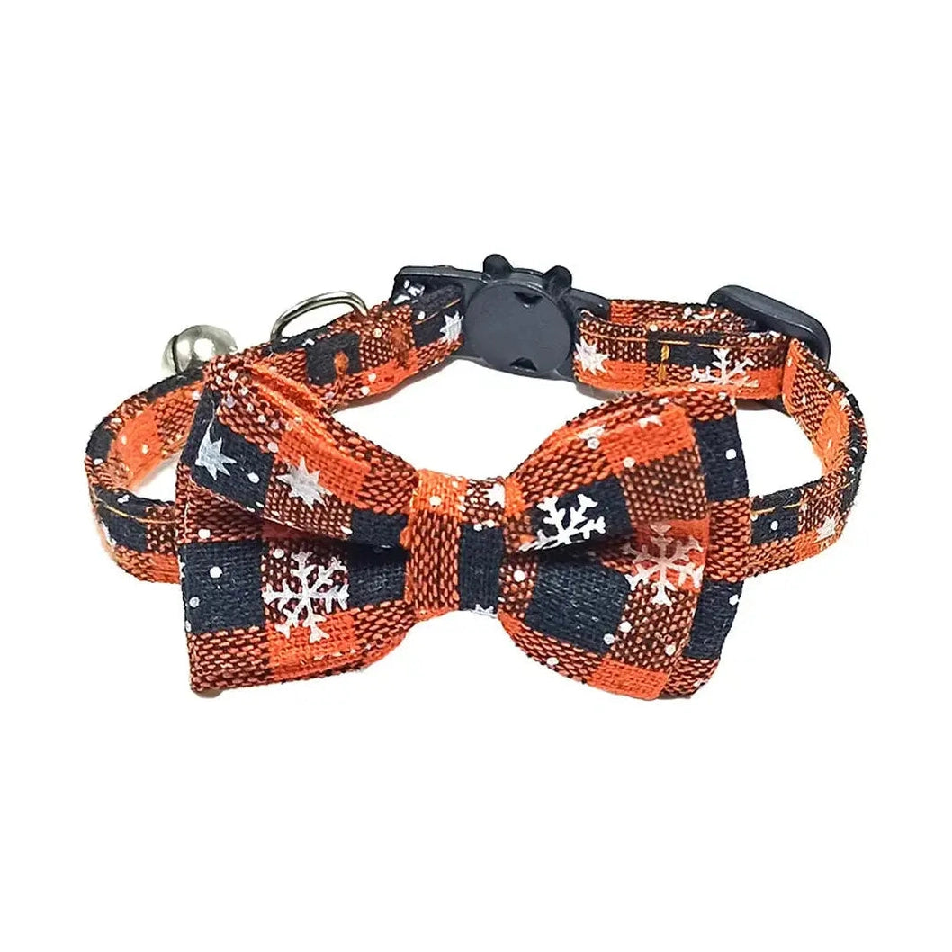 Adjustable Bow Tie with Sash Small Bell for Cats-Furever Adorable