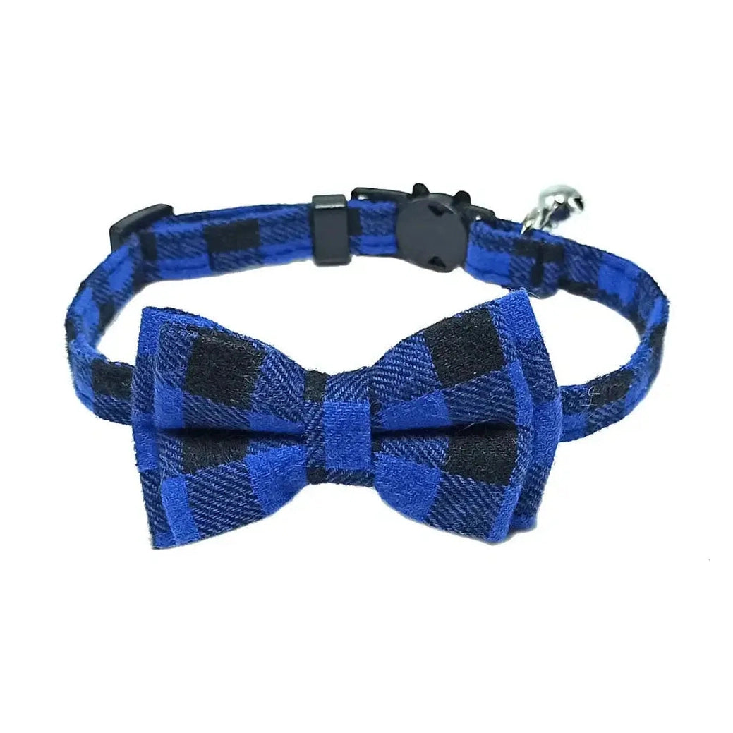 Adjustable Bow Tie with Sash Small Bell for Cats-Furever Adorable
