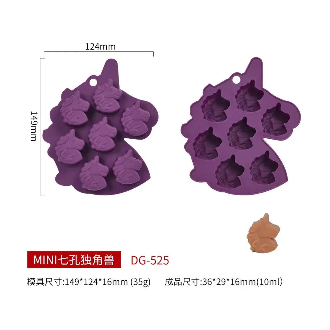 Animal Shape Silicone Baking Molding Set-Furever Adorable