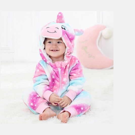 Baby Onesie - Pink Uncorn-Furever Adorable