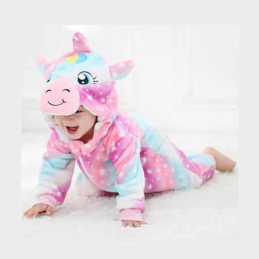 Baby Onesie - Pink Uncorn-Furever Adorable