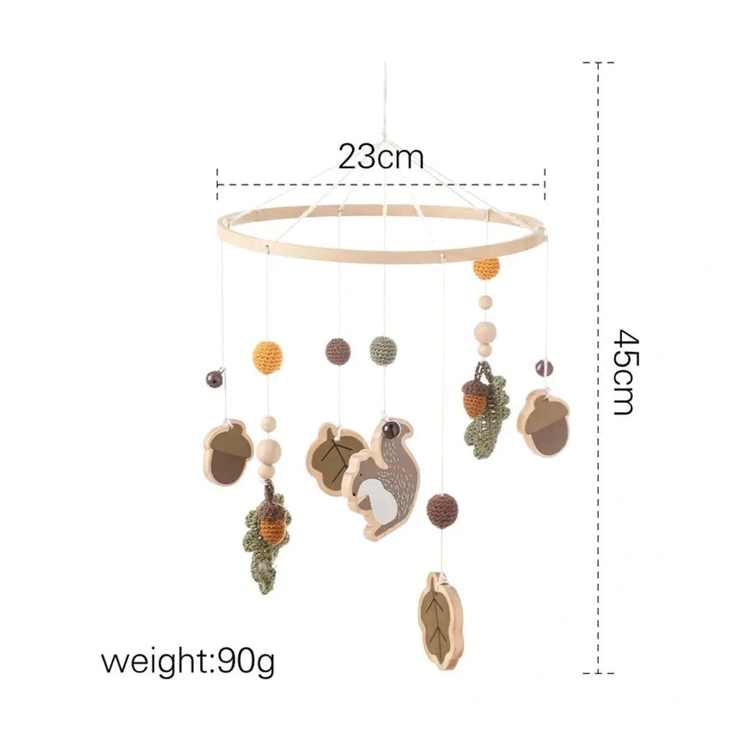 Baby Rattles Crib Mobiles Toy-Furever Adorable