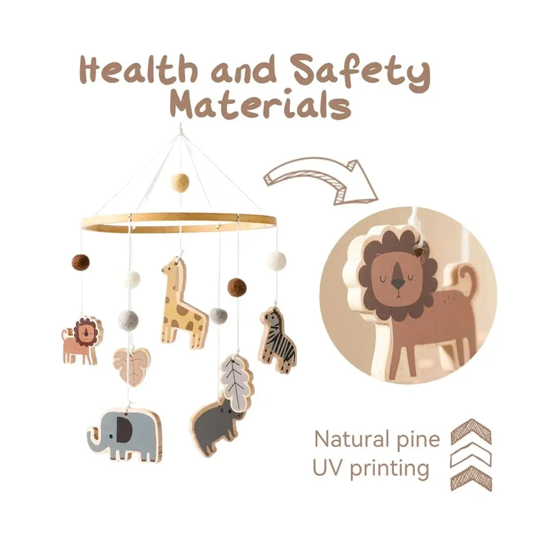 Baby Rattles Crib Mobiles Toy-Furever Adorable