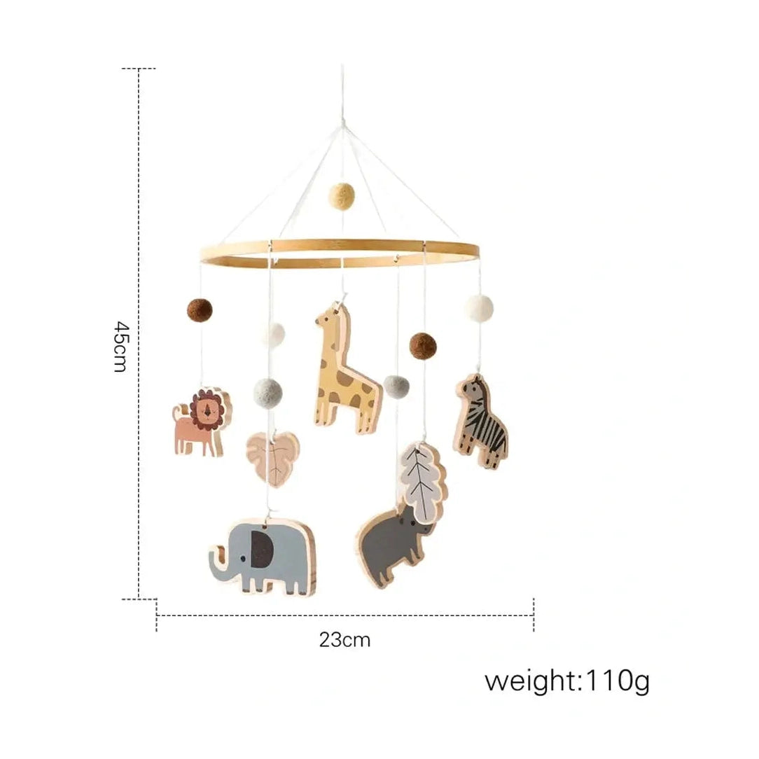 Baby Rattles Crib Mobiles Toy-Furever Adorable