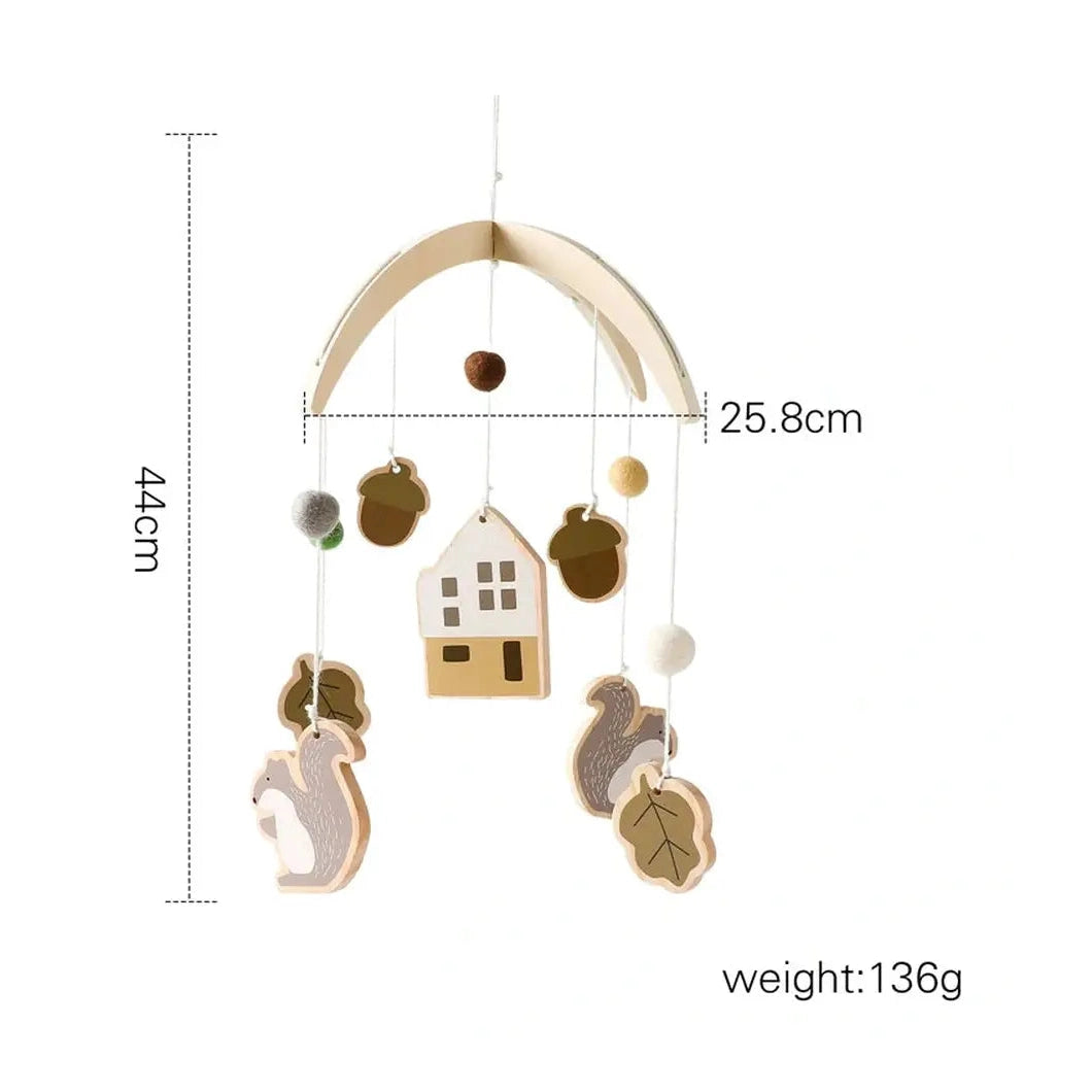 Baby Rattles Crib Mobiles Toy-Furever Adorable