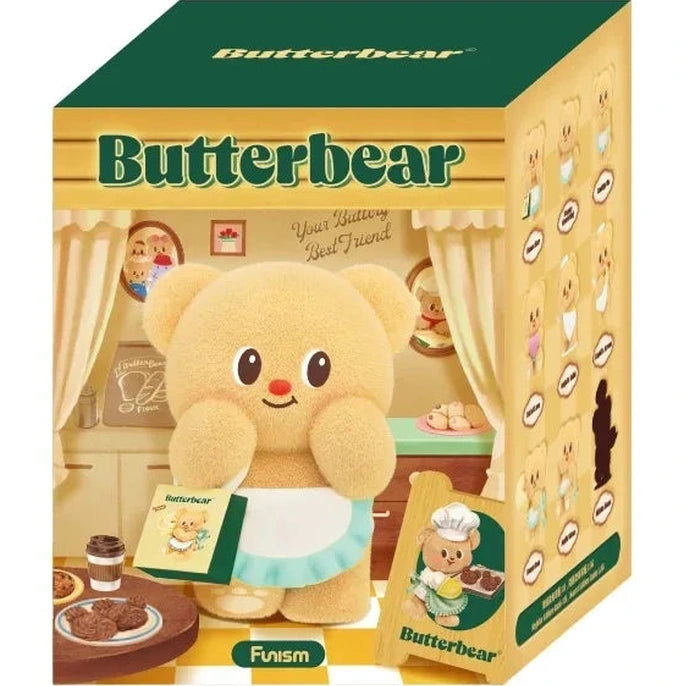 Cute Butter Bear Business Day Series Blind Box Mode Dolls Original Genuine Desktop Collection Ornament Children's Toy Gift Furever Adorable