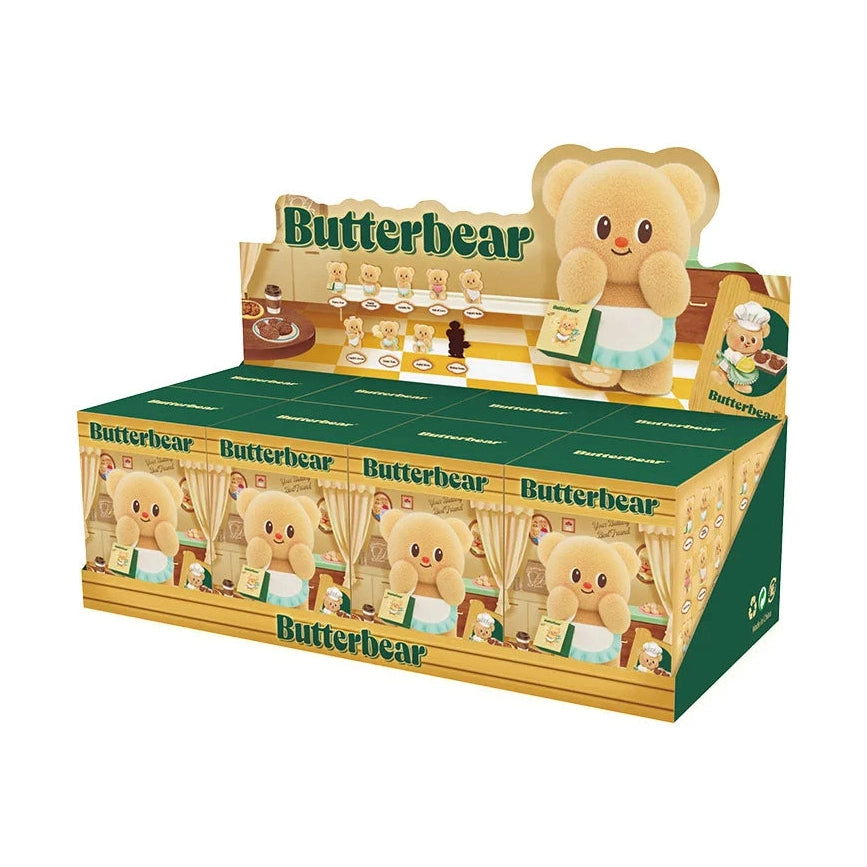 Cute Butter Bear Business Day Series Blind Box Mode Dolls Original Genuine Desktop Collection Ornament Children's Toy Gift Furever Adorable