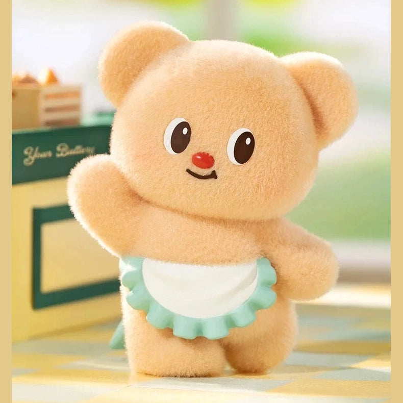 Cute Butter Bear Business Day Series Blind Box Mode Dolls Original Genuine Desktop Collection Ornament Children's Toy Gift Furever Adorable