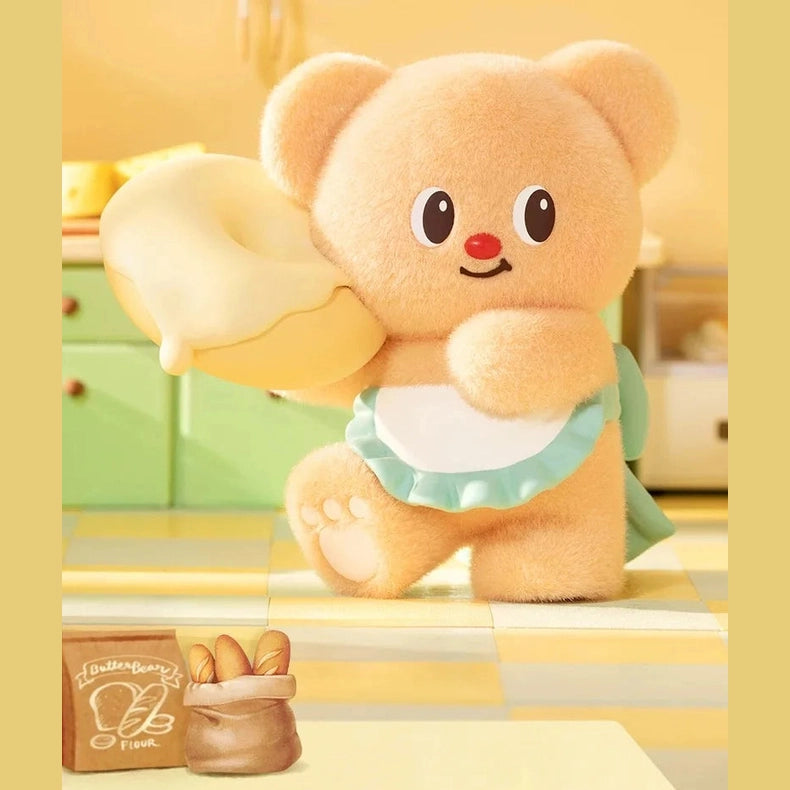 Cute Butter Bear Business Day Series Blind Box Mode Dolls Original Genuine Desktop Collection Ornament Children's Toy Gift Furever Adorable