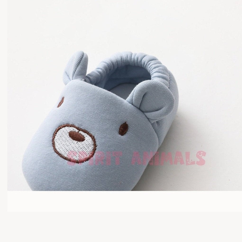 Cartoon Animal Pattern Newborn Baby SocksShoes-Furever Adorable