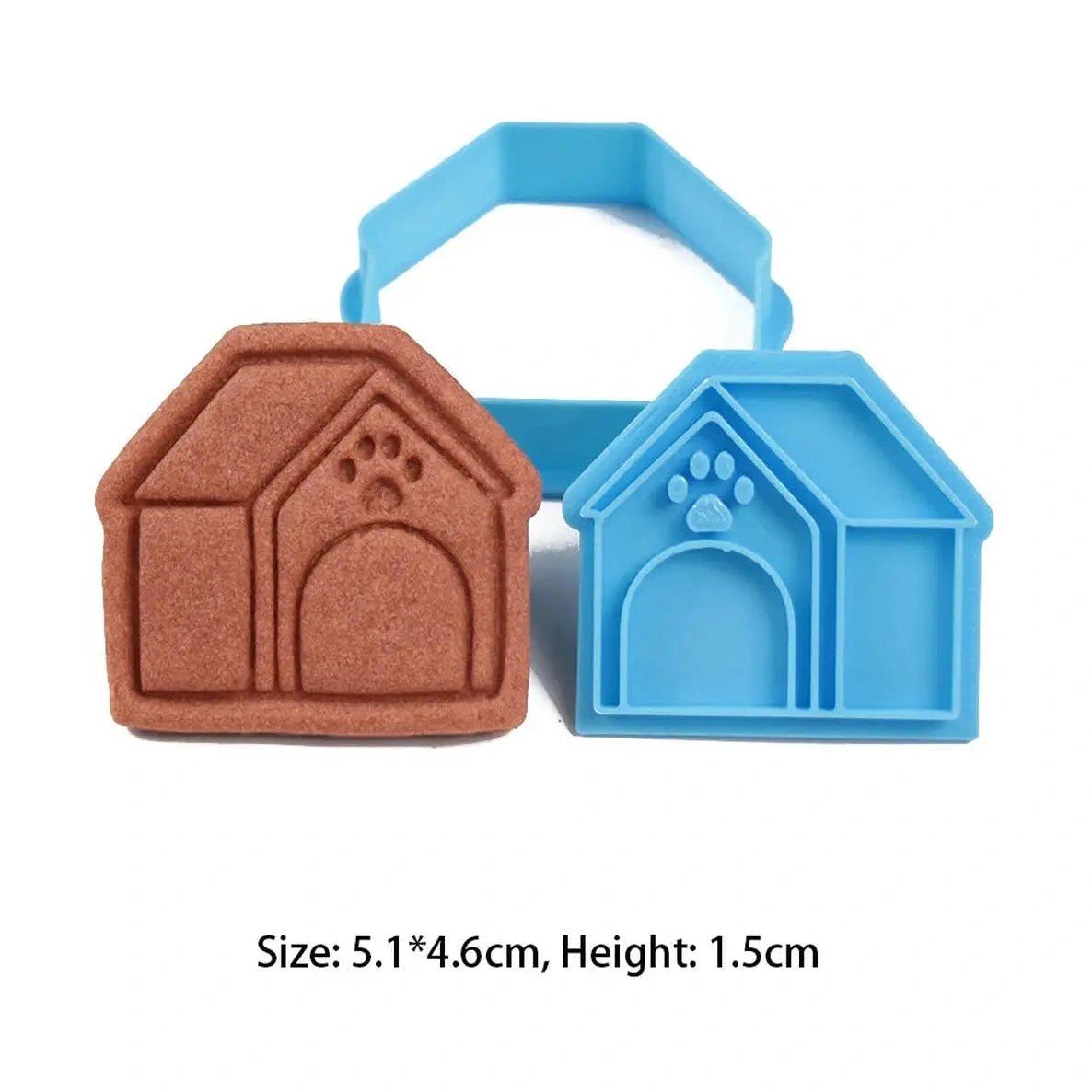 Cartoon Dog Cookie Cutters Set-Furever Adorable