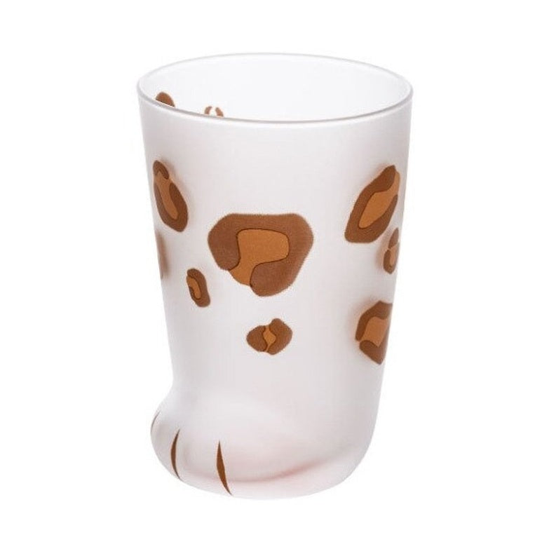 Cat Paw Glass Cup - 300ml-Furever Adorable