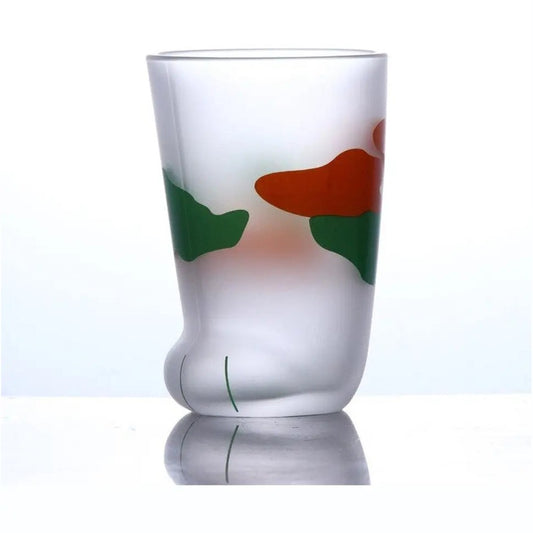 Cat Paw Glass Cup - 300ml-Furever Adorable
