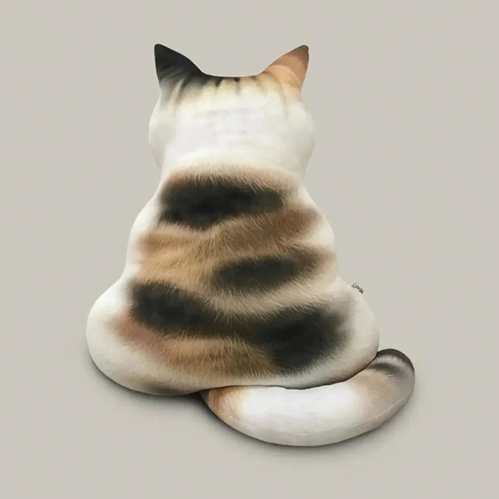 Cat Shaped Plush Toy for Sofa-Furever Adorable