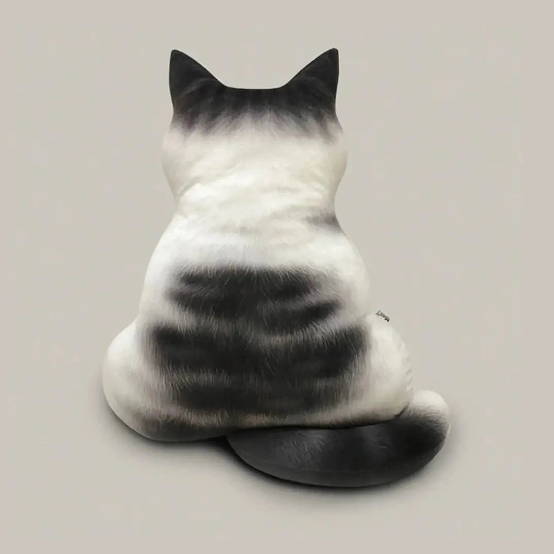 Cat Shaped Plush Toy for Sofa-Furever Adorable