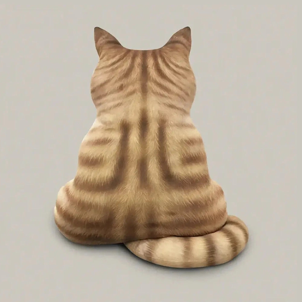 Cat Shaped Plush Toy for Sofa-Furever Adorable