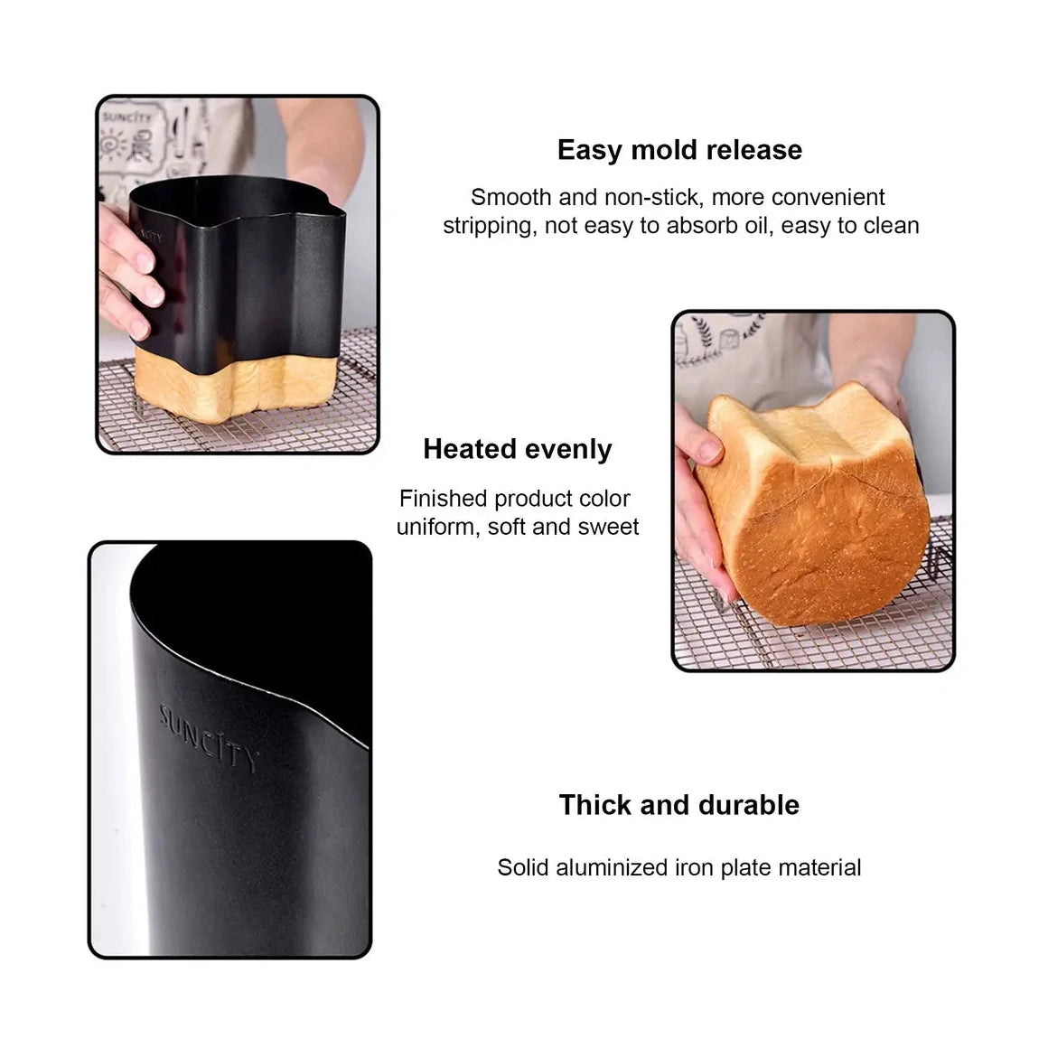 Cat-Shaped Smooth Non-Sticky Bread Mold-Furever Adorable