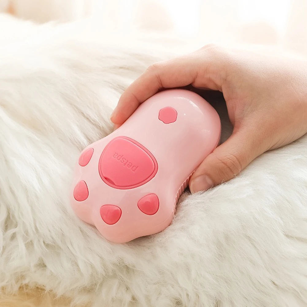 Cat Steam Brush Dog Massage Comb with Electric Water Spray Soft Silicone Pet Grooming Brush for Removing Tangled and Loose Hair Furever Adorable