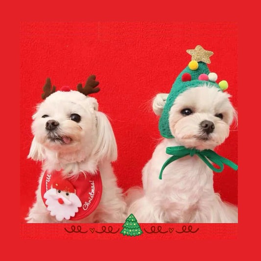 Christmas Santa Hat for Pet-Furever Adorable