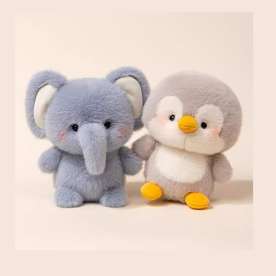 Cuddly Companions: 15 cm Fluffy Animal Plush Toy