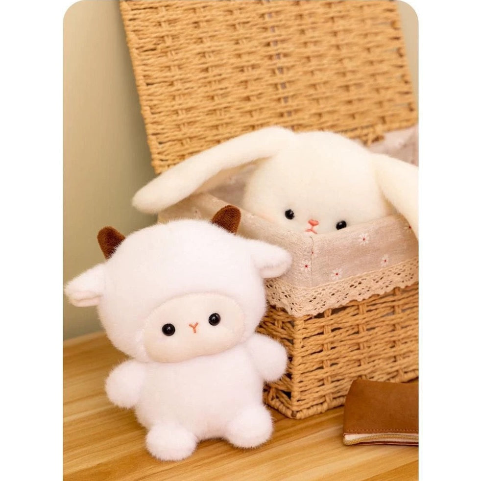 Cuddly Companions: 15 cm Fluffy Animal Plush Toy