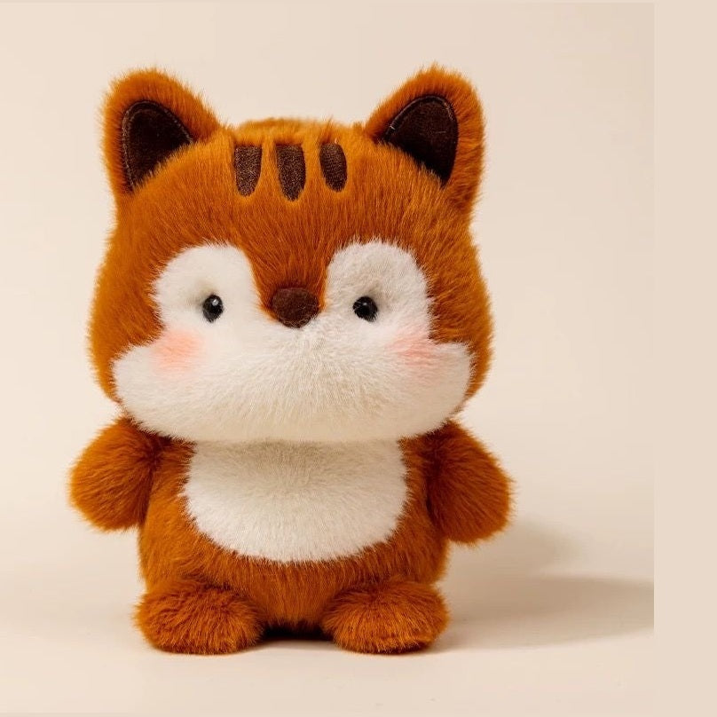 Cuddly Companions: 15 cm Fluffy Animal Plush Toy