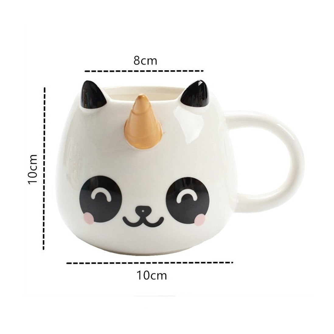 Cute Animal Ceramic Mug - Liama-Furever Adorable