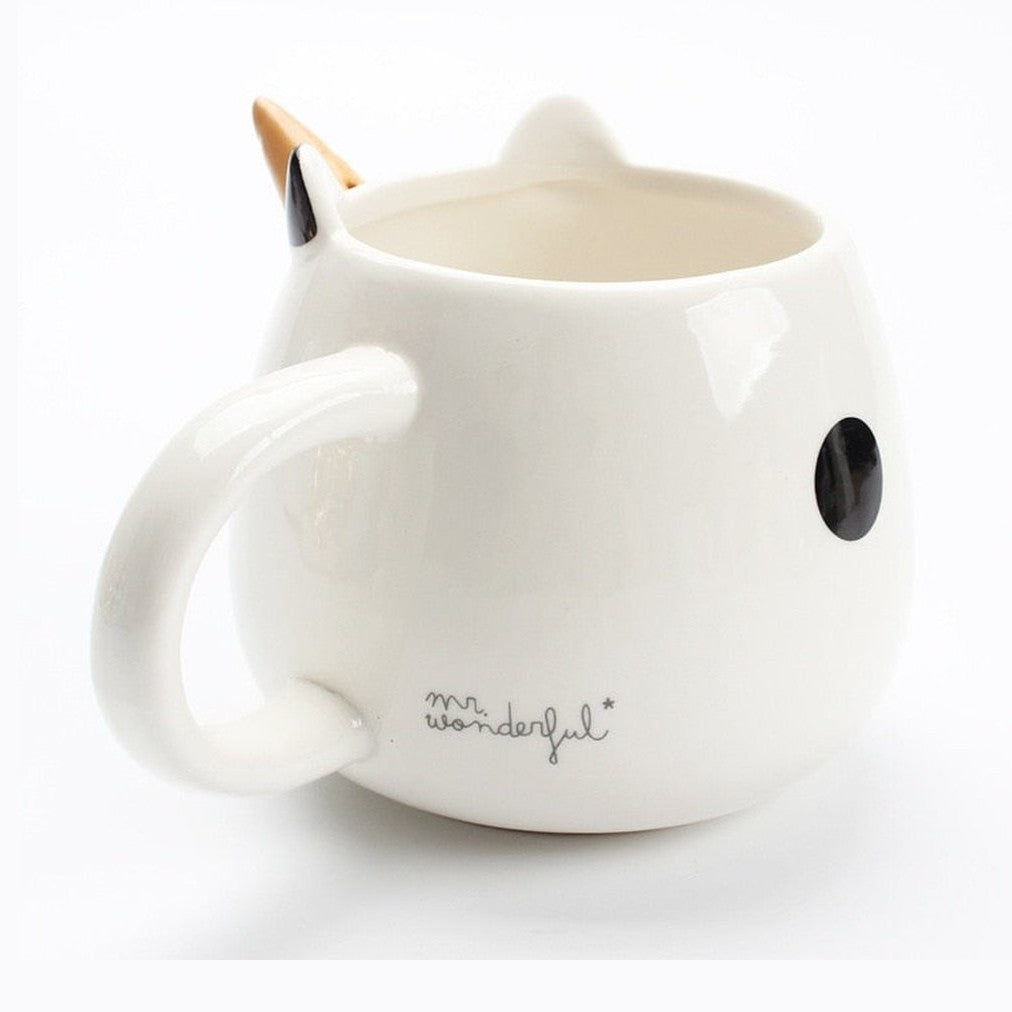 Cute Animal Ceramic Mug - Panda-Furever Adorable