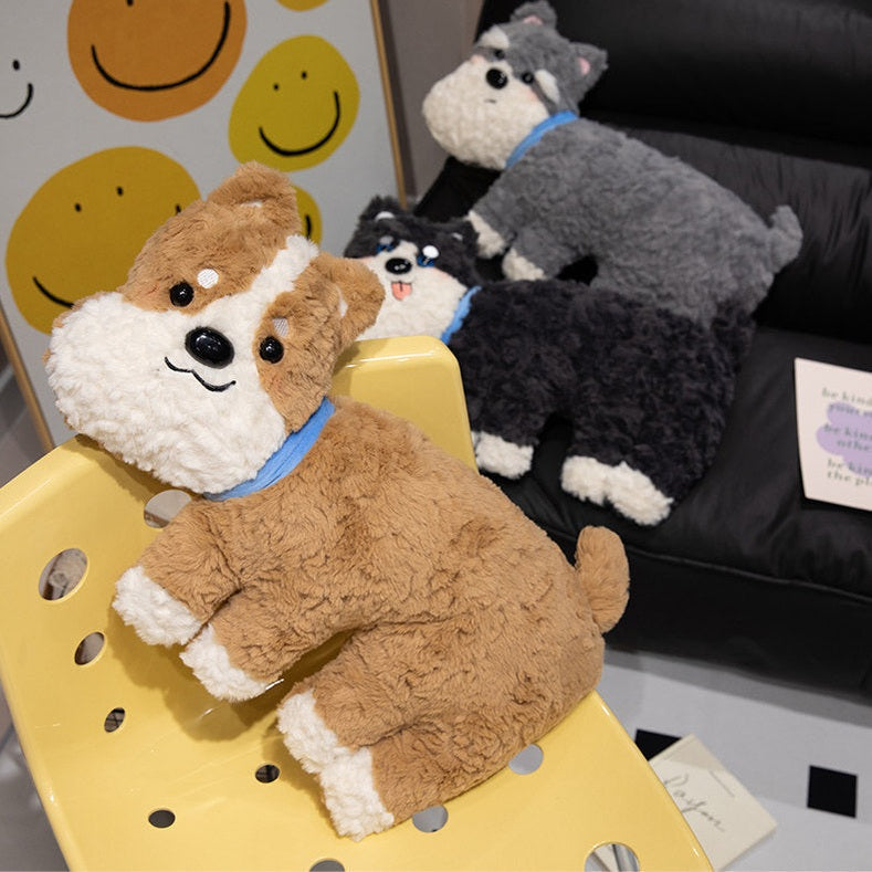 Cute Dog Plush Toy Soft Stuffed Doll-Furever Adorable