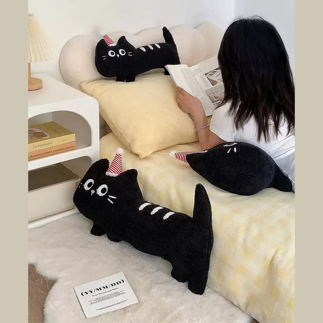 Pre-Order Cute cat with a party hat cushions-Furever Adorable