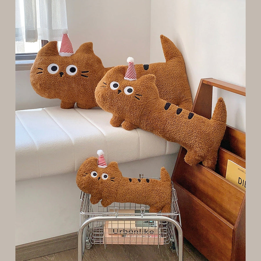 Pre-Order Cute cat with a party hat cushions-Furever Adorable