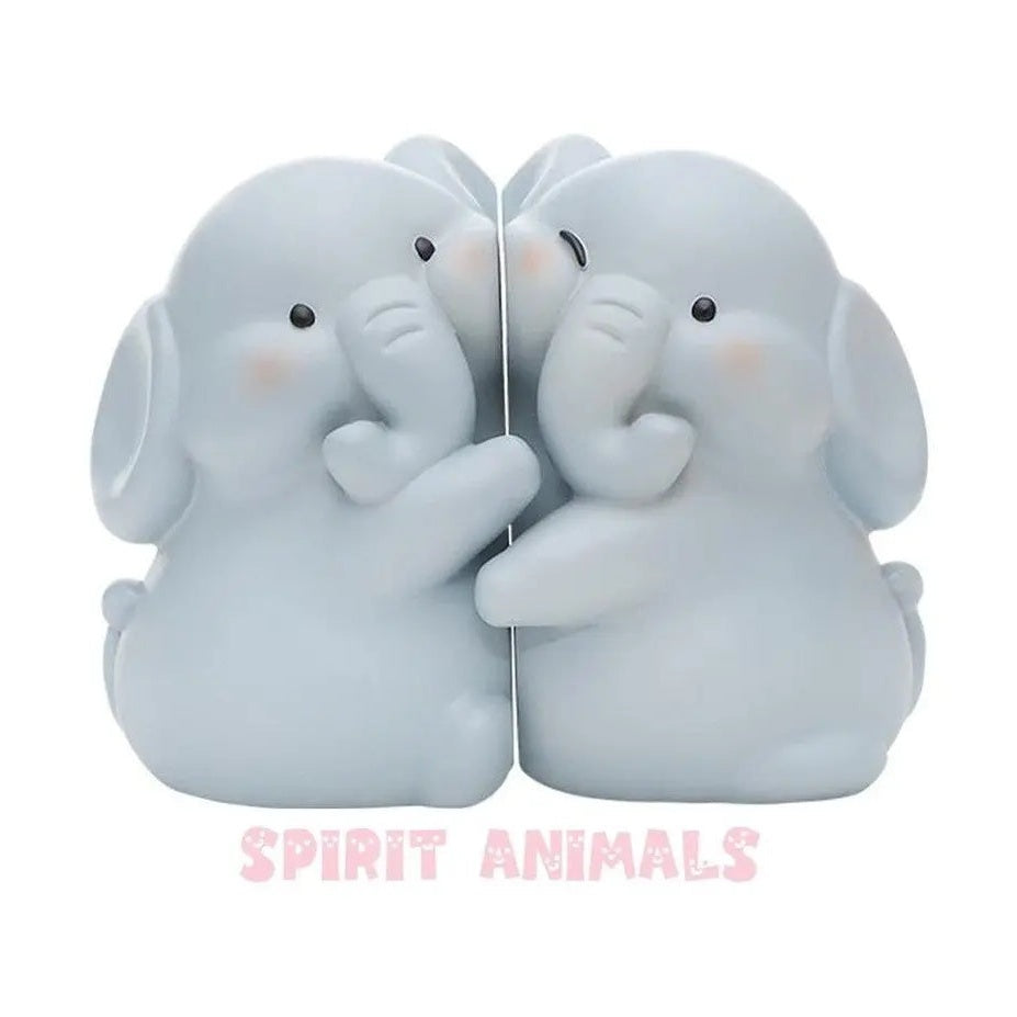Elephants Decorative Bookends-Furever Adorable