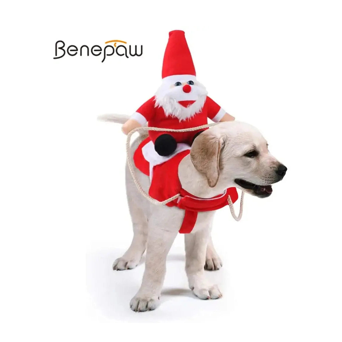 Funny Christmas Dog Rider Costume-Furever Adorable