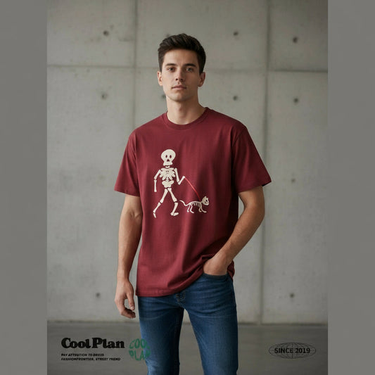 "Furever Furriends" Spooky Walk Tee Furever Adorable