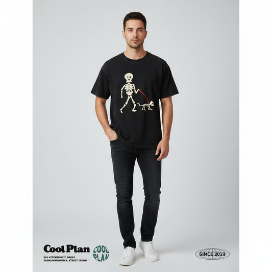 "Furever Furriends" Spooky Walk Tee Furever Adorable