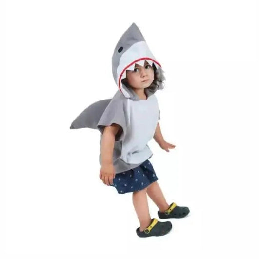 Halloween Child Kids Boy Girl New Year Carnival Party Shark Cos Clothing Funny Shark Animals Cosplay Costumes Furever Adorable
