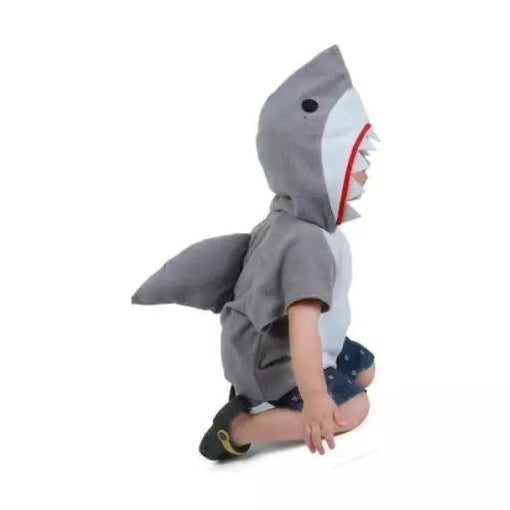 Halloween Child Kids Boy Girl New Year Carnival Party Shark Cos Clothing Funny Shark Animals Cosplay Costumes Furever Adorable