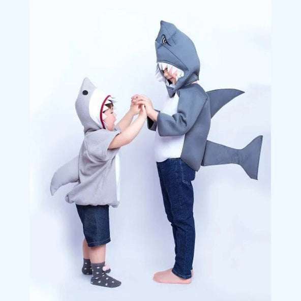 Halloween Child Kids Boy Girl New Year Carnival Party Shark Cos Clothing Funny Shark Animals Cosplay Costumes Furever Adorable