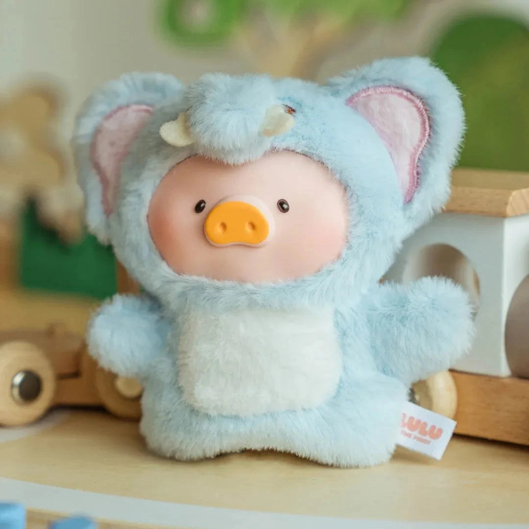 Genuine Canned Lulu Pig Animal Party Forest Theater Series Vinyl Plush Blind Box Cute Lulu Pig Bag Exquisite Pendant Finger Doll Furever Adorable