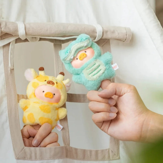Genuine Canned Lulu Pig Animal Party Forest Theater Series Vinyl Plush Blind Box Cute Lulu Pig Bag Exquisite Pendant Finger Doll Furever Adorable