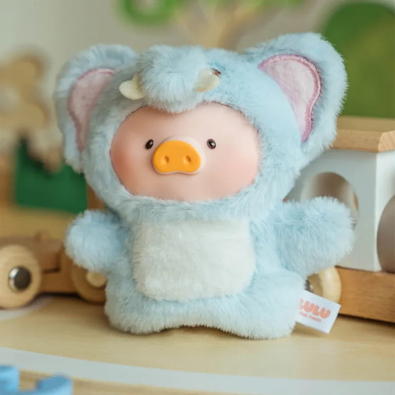 Genuine Canned Lulu Pig Animal Party Forest Theater Series Vinyl Plush Blind Box Cute Lulu Pig Bag Exquisite Pendant Finger Doll Furever Adorable