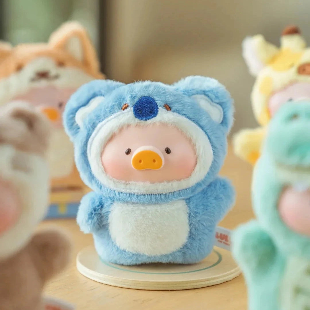 Genuine Canned Lulu Pig Animal Party Forest Theater Series Vinyl Plush Blind Box Cute Lulu Pig Bag Exquisite Pendant Finger Doll Furever Adorable