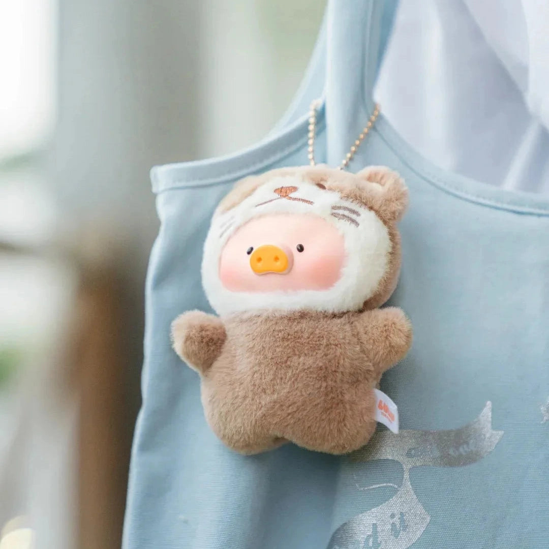 Genuine Canned Lulu Pig Animal Party Forest Theater Series Vinyl Plush Blind Box Cute Lulu Pig Bag Exquisite Pendant Finger Doll Furever Adorable