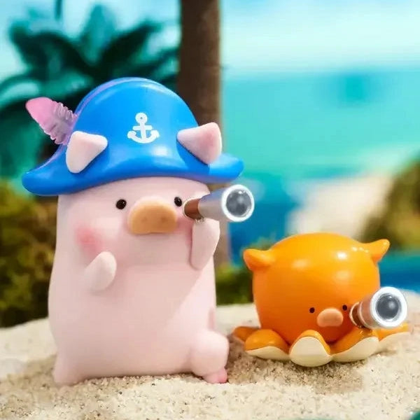 Lulu Canned Pig Ocean Series Blind Box Caixa Caja Girls Dolls Boys Gift Mystery Box Anime Action Figure Toys Furever Adorable