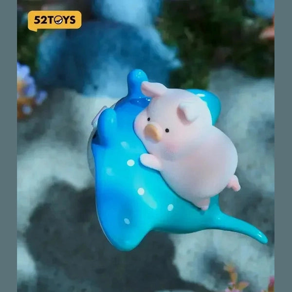 Lulu Canned Pig Ocean Series Blind Box Caixa Caja Girls Dolls Boys Gift Mystery Box Anime Action Figure Toys Furever Adorable