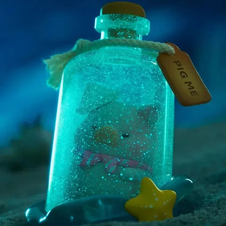 Lulu Canned Pig Ocean Series Blind Box Caixa Caja Girls Dolls Boys Gift Mystery Box Anime Action Figure Toys Furever Adorable