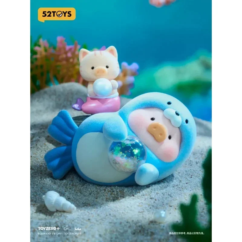 Lulu Canned Pig Ocean Series Blind Box Caixa Caja Girls Dolls Boys Gift Mystery Box Anime Action Figure Toys Furever Adorable